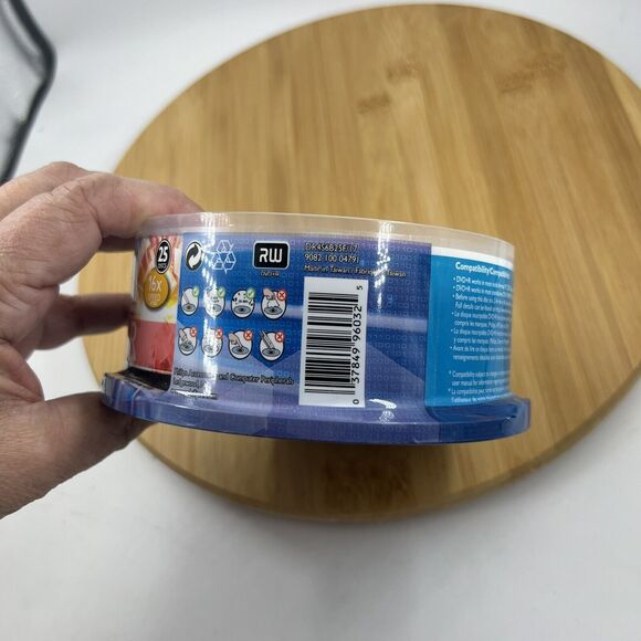 Philips DVD+R 120 Mins 4.7GB 16X Speed Recordable Blank Discs 25 Pack SEALED - Picture 5 of 6